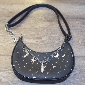 Hot topic Moon & Stars Crossbody/Shoulder Bag